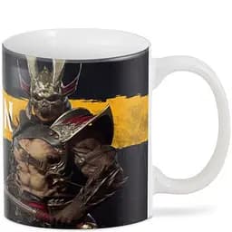 Кухоль GeekLand Mortal Kombat Мортал Комбат шао кан MK.02.43 330 мл білий