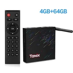 Смарт ТВ приставка Tanix TX68 4/64GB Allwinner H618 Android TV 12, медіаплеєр 4K HDR