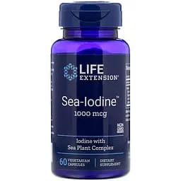 Морський йод Life Extension 1000 мкг 60 капсул