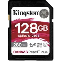 Карта пам'яті Kingston SD 128GB C10 (SDR2V6/128GB)
