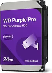 Жорсткий диск Western Digital HDD 3.5 24TB WD Purple Pro 512MB, 7200 RPM, SATA 6 Gb/s (WD241PURP)