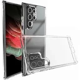 TPU чехол Epik Transparent 1,5mm Full Camera для Samsung Galaxy S24 Ultra Бесцветный (Прозрачный)