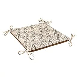 Подушка на стул Home Line Цветение трав 40x40 см бежево-коричневая (189029)