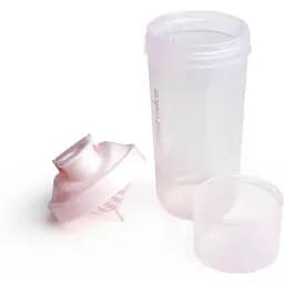 Шейкер спортивний Smart Shake Slim Cotton Pink Light Lavendel 500 мл - мініатюра 3
