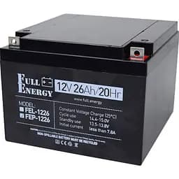 Аккумулятор Full Energy FEP-1226 AGM 12V (12V/26Ah/312Wh) [112106]