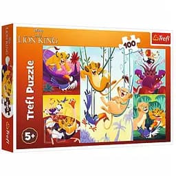 Пазл Trefl Хоробрий Король Лев 100 ел. (16478)