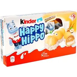 Вафли Kinder Happy Hippo Hazelnut 100 г (896581)