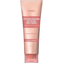 Незмивний кондиціонер для волосся "Фіолетова конвалія" 130 мл Kundal Protein Bonding No Wash Treatment Violet Muguet