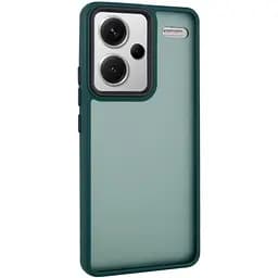 Чохол TPU / PCLyon Frosted для Xiaomi Redmi Note 13Pro+ Green