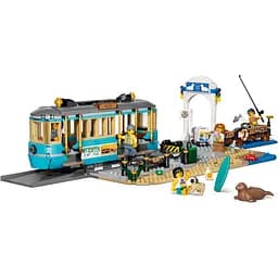 Конструктор LEGO City Класичний трамвай до пляжу (60506) - мініатюра 2