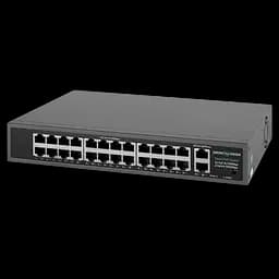 Комутатор мережевий POE GV-017-D-24+2PG - мініатюра 2