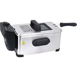 Електрична фритюрниця для дому Lexical LDF-3105 з терморегулятором і знімною чашею