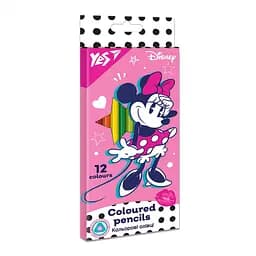 Карандаши цветные Yes Minnie Mouse, 12 цветов