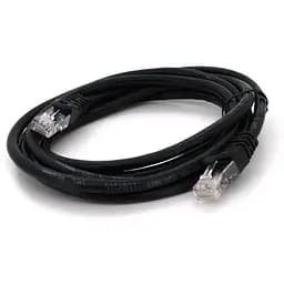 Патч-корд 3м, UTP, Cat.6, RJ45, CU, black Ritar (PCR-CU6/3Be)