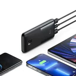 Універсальний акумулятор Baseus Bipow Pro Digital Display 10000 mAh 20W PPBD040101/PPBD2-1020 - мініатюра 5