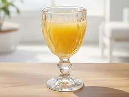 Набор бокалов из стекла Ristal Ромбы на фигурной ножке 340 мл 6 шт 4720