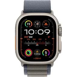 Смарт-годинник Apple Watch Ultra 2 49mm Titanium Case with Blue Alpine Loop Large [MREQ3] [92638] - мініатюра 2