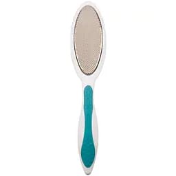 Педикюрная пилка Titania двухсторонняя белая с синим (3041 В син)