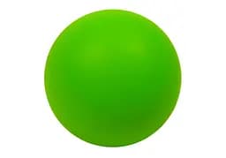Массажный мячик EasyFit каучук 6.5 см салатовый (EF-2076-GN)