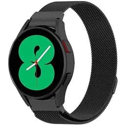 Міланський сітчастий ремінець Primolux для годинника Samsung Galaxy Watch 4 44 мм SM-R870 Black