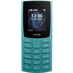 Телефон кнопочный Nokia 105 TA-1569 1 Sim 2023 голубой