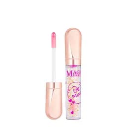 Блеск для губ прозрачный проявленный с золотистыми блестками Magic Your Life LC 1126