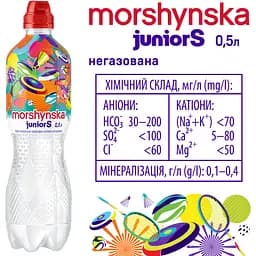 Мінеральна вода Моршинська Спорт Джуніор негазована 0.5 л - мініатюра 5