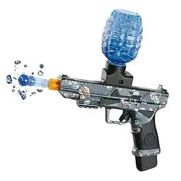 Пістолет 66696 C2-01, автоматичний, акумулятор 3.7V, стріляє орбізами, знімний магазин, сірий