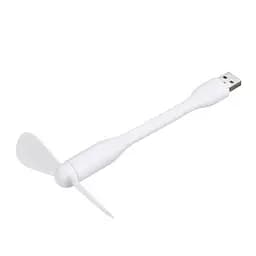 Вентилятор мобільний USB білий - мініатюра 7