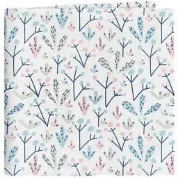 Пелюшкі муслінові Cosas Flowers CS1 75х100 см (MuslinDiapers_BushRoseBlue_75x100)