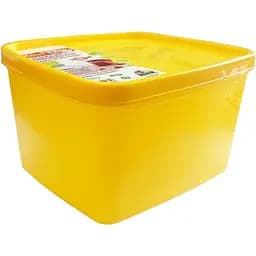 Бокс для морозильної камери Irak Plastik Alaska глибокий 1.2 л жовтий (SA975)