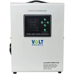 ИБП Преобразователь напряжения Volt Polska SINUS PRO 1200 E PLUS 12/230V 800/1200W LiFePO4 MENU