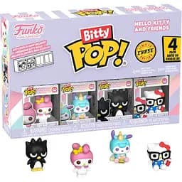 Набор игровых фигурок Bitty Pop! Sanrio Моя Мелоди 4 фигурки в ассортименте (85716)