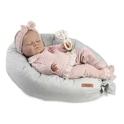Кукла Munecas De Cuna Reborn розовая одежда 55 см (55601)