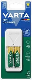 Зарядний пристрій Mini Charger 2хNI MH AA2100 мА•год VARTA teh0018739