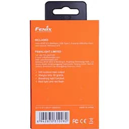 Ліхтар брелок Fenix E03R V2.0, бузковий - мініатюра 7