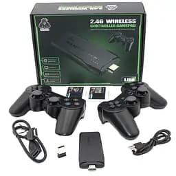 64ГБ Ігрова приставка LITE GREEN HDMI 3535 ігор Dendy, Sega, Аркадні ігри, Game Boy, Nintendo, Atari, PlayStation 1 - мініатюра 5