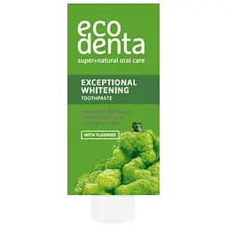 Зубная паста Ecodenta Mini с эфирными маслами бергамота и лимона отбеливание 10 мл