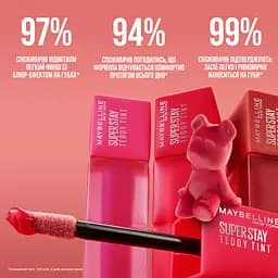 Помада-тінт для губ Maybelline New York Super Stay Teddy Tint відтінок 30 (Coquettish) 5 мл (B3500400) - мініатюра 5
