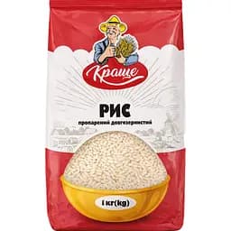 Рис шлифованный длиннозернистый пропаренный Краще 1 кг