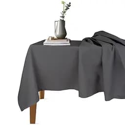 Набір скатертина з серветками Cosas Graphite & Snow 140х180 см (Set_ClGraphite_35SerWhite) - мініатюра 2