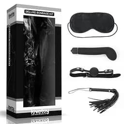Набір БДСМ - Deluxe Bondage Kit (маска, вібратор, кляп, флогер)