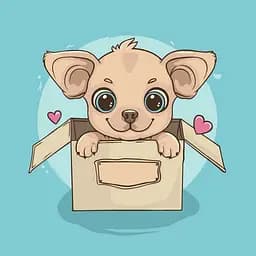 Картина за номерами Пухнаста посилочка 15655-AC 30х30 см