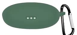 Чохол-накладка DK Silicone Candy Friendly з карабіном Anker SoundCore Liberty 3 Pro (green) - мініатюра 2