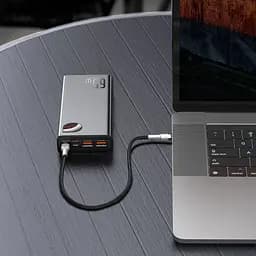 Мобільна батарея Baseus Adaman Metal 20000mAh PD 65W - мініатюра 2