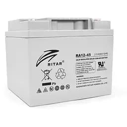 Акумуляторна батарея AGM RITAR RA12-45, Gray Case, 12V 45.0Ah (198 x 166 x169) Q1