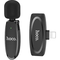 Микрофонная радиосистема Hoco L15 Crystal Lightning Black (789020) [158595]