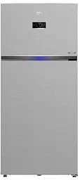 Холодильник с верхней морозильной камерой Beko 187x83.2х76.2 465 л 165 л 2 двери A++ SN-T нержавеющая сталь (RDNE700E40XP)