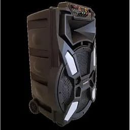 Акумуляторна акустична система Kimiso QS-A1505 колонка валіза 150Вт USB SD FM радіо Bluetooth мікрофон ДК (QS-A1505) - мініатюра 3