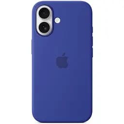 Силіконовий чохол CasePro Silicone Case with MagSafe Ultramarine для iPhone 16 - мініатюра 2
